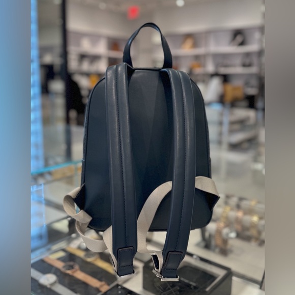 Michael Kors Jet Set Item Medium Backpack MK Admiral Multi - Picture 2 of 14